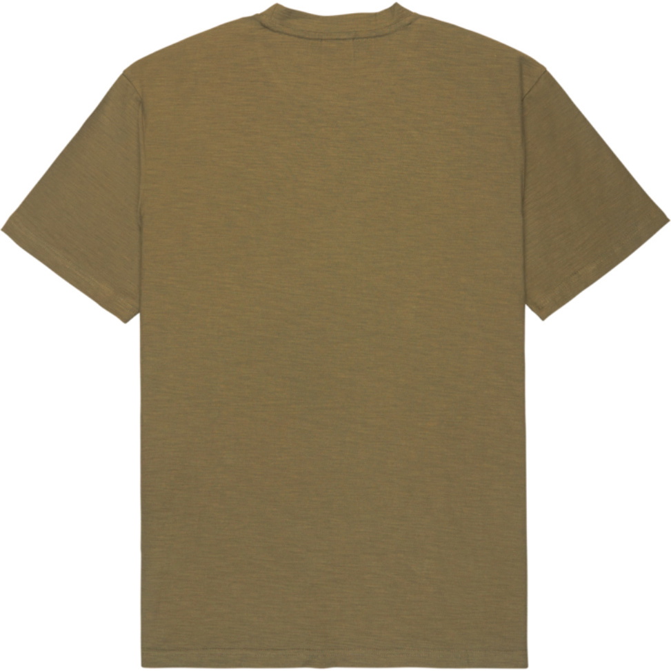 2026 Quiksilver Mens Slub Roundneck T-Shirt EQYKT04391 - Grape Leaf